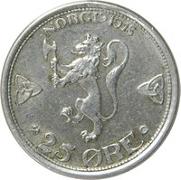 25 Øre reverse