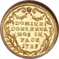 ½ Ducat reverse