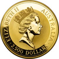 2500 Dollars obverse