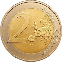 2 Euros reverse