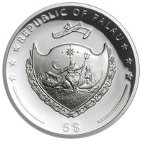 5 Dollars obverse