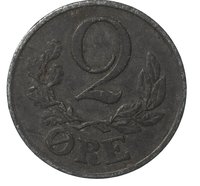 2 Øre reverse