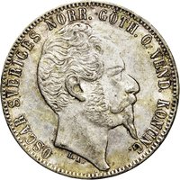 2 Riksdaler Riksmynt obverse