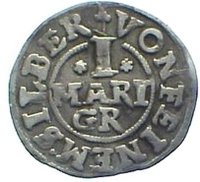 1 Mariengroschen reverse