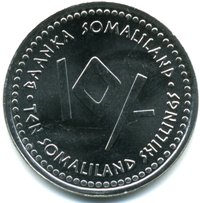 10 Shillings obverse