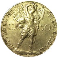 50 Centesimi reverse