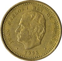 100 Pesetas obverse