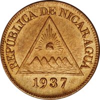 ½ Centavo de Córdoba obverse