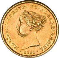 2500 Reis obverse