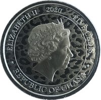 5 Cedis obverse
