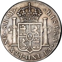 8 Reales reverse
