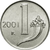 1 Lira reverse