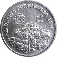 2½ Euros obverse