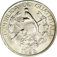 ½ Quetzal obverse