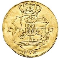 1 Ducat reverse