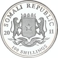 100 Shillings obverse