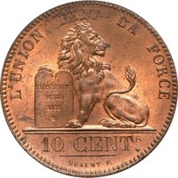 10 Centimes reverse