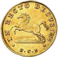 1 Ducat reverse