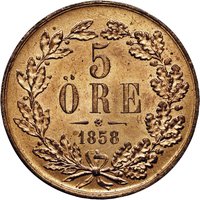 5 Öre reverse