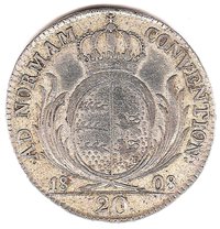 20 Kreuzers reverse