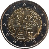2 Euros obverse
