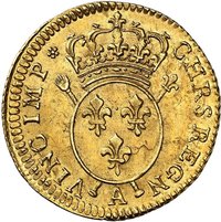 1 Gold Louis reverse