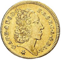 ¼ Karolin obverse