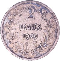 2 Francs reverse