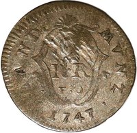 2 Kreuzer Landmunze reverse