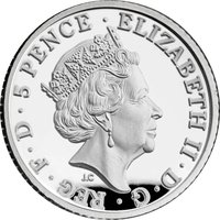 5 Pence obverse