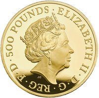 500 Pounds obverse