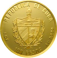 100 Pesos obverse