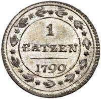 1 Batzen reverse