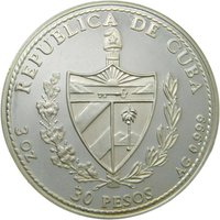 30 Pesos obverse