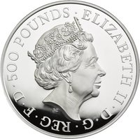 500 Pounds obverse