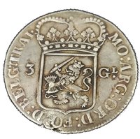 3 Gulden obverse