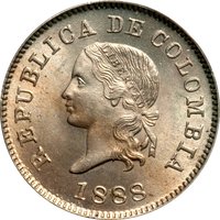 5 Centavos obverse