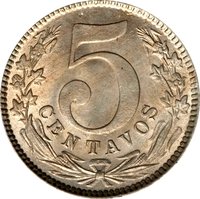 5 Centavos reverse