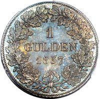 1 Gulden reverse