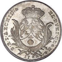 ½ Thaler reverse