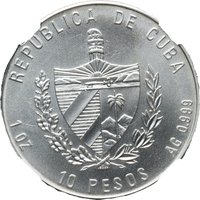 10 Pesos obverse