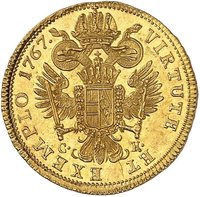 1 Ducat reverse