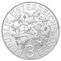 3 Euros obverse