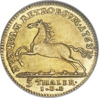 5 Thalers reverse
