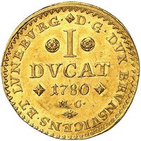1 Ducat reverse