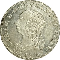 ¼ Scudo obverse