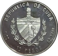10 Pesos obverse
