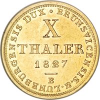 10 Thalers reverse