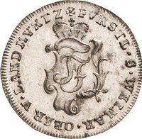 1⁄24 Thaler obverse