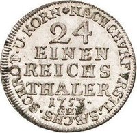 1⁄24 Thaler reverse